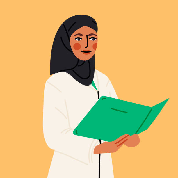 540 Hijab Doctor Illustrations & Clip Art - iStock