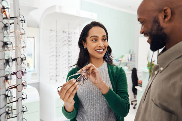istock Great eyewear, excellent eye care 1305317567