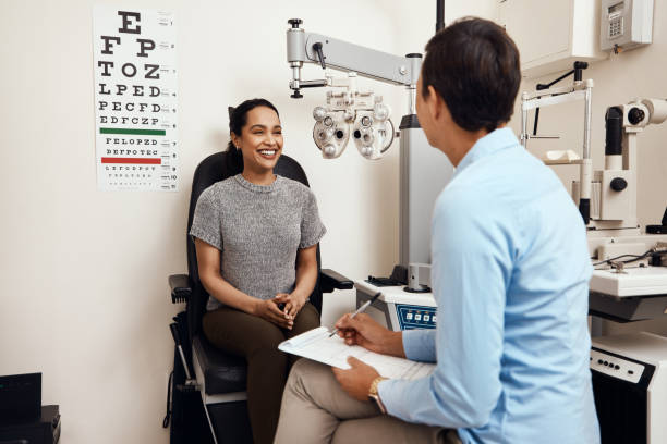 istock Is this the first eye test you've had? 1305317623