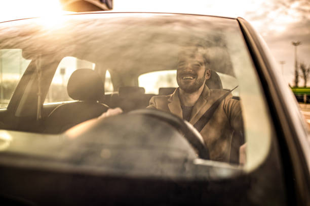 istock I loving driving a car! 1305326406