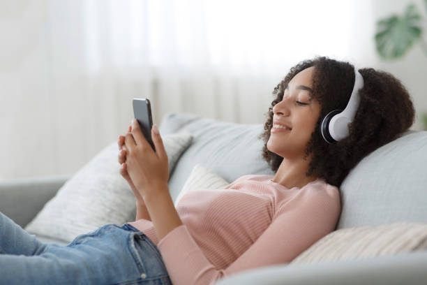 istock Break and relax at home in free time at weekend 1305327249