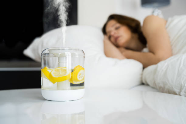istock Home Air Humidifier Device In Bedroom 1305330768