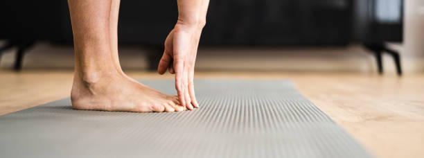 istock Woman Doing Fitness Stretching Test 1305330858