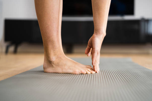 istock Woman Doing Fitness Stretching Test 1305330869