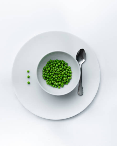 istock Plate of peas 1305332070