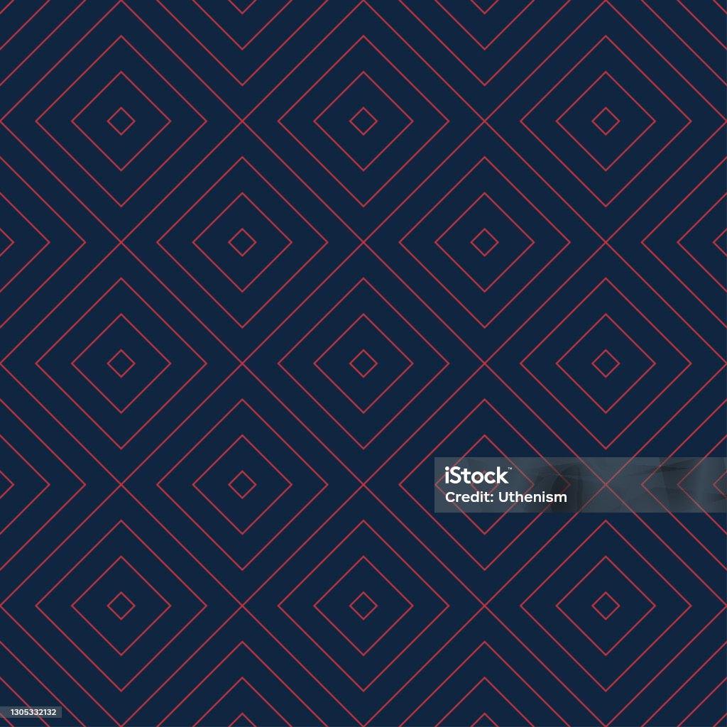 Red Rib Linear Pattern Red Linear Geometric Pattern Stock Illustration - Download Image Now ...