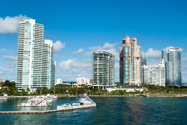 istock Miami South Beach Residential Skyline 1305341331