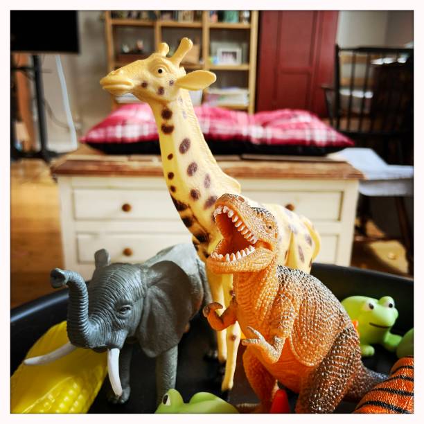 istock Collection of Plastic Toys 1305344839