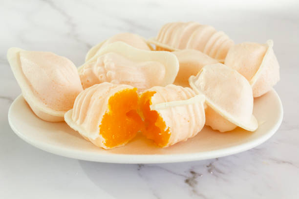 istock Typical portuguese egg yolk sweets called Ovos Moles de Aveiro 1305346717
