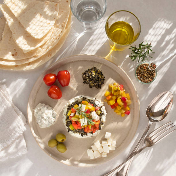 istock Close-up on Greek salad 1305346998