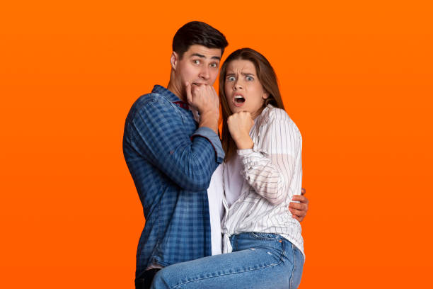 istock Fright, scary movie, high prices and human emotions 1305349633