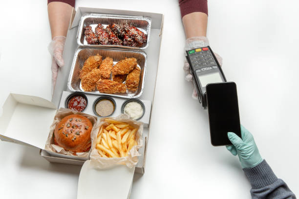 istock Junk food and home delivery during covid-19 quarantine 1305350817