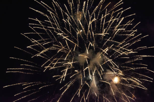 istock festive fireworks in the night black sky 1305352414
