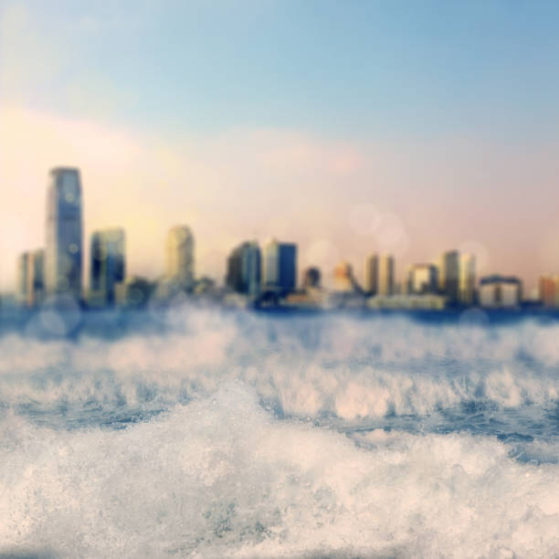 from across the Hudson River