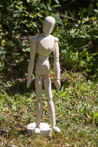 istock Mannequin for drawing in a garden 1305365943