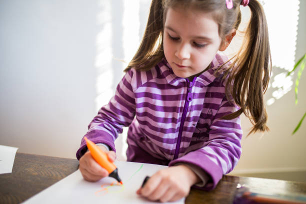 istock Girl play at home 1305367546