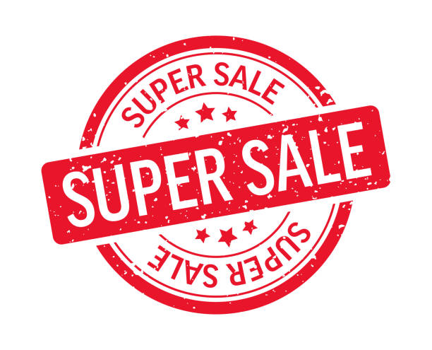 istock Super Sale - Stamp, Imprint, Seal Template. Vector Stock Illustration 1305369538