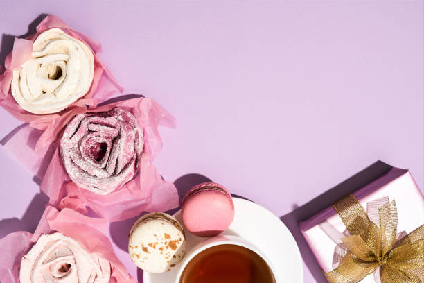 istock Women's Day 8 March gifts and sweets 1305371587