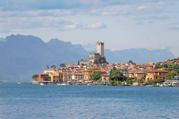 istock Malcesine - The panorama over the Lago di Garda 1305382380