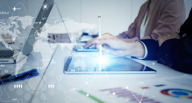 istock Global business concept. Management strategy. Business communication. Human resources. 1305439247