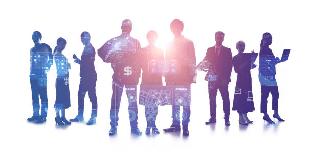 istock Global business concept. Management strategy. Business communication. Human resources. 1305439337