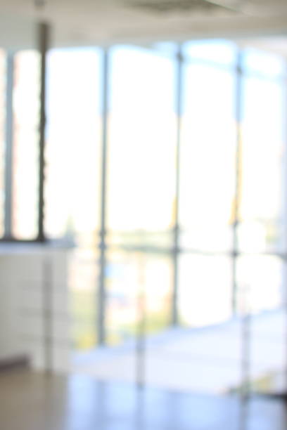 abstract image of the lobby in an office building. background with copy - space.