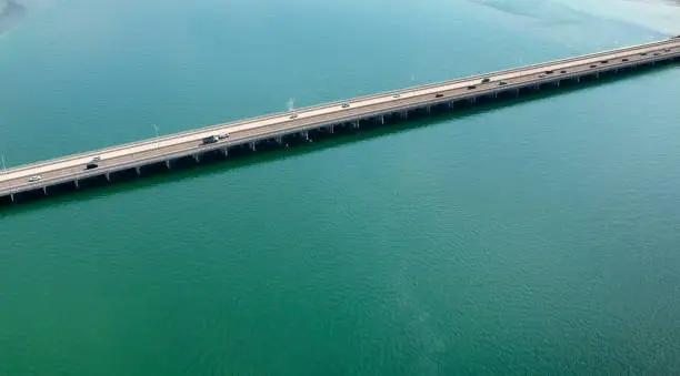 Photo of Biscayne Bay Aerial View, Miami.