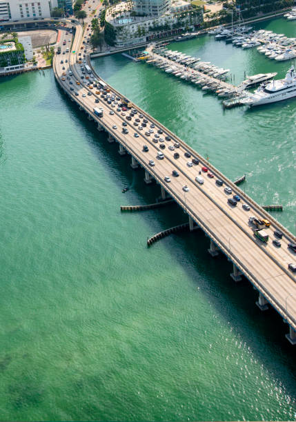 istock Biscayne Bay Aerial View, Miami. 1305451097