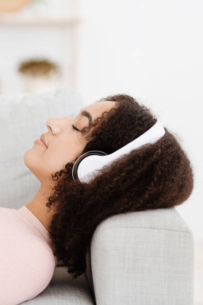 istock Time for yourself and rest with closed eyes 1305452625