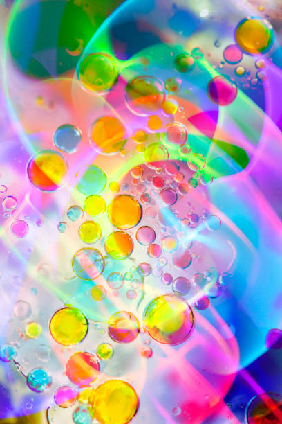 istock Beautiful Abstract Space Age Bubbles, Spheres and Swirls 1305456867