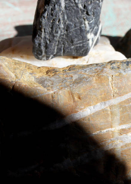 istock mineral stone on a wooden board 1305457841