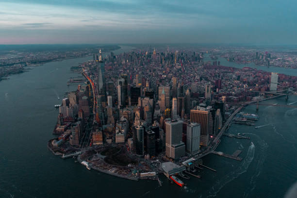 istock Lower Manhattan in New York City 1305459306