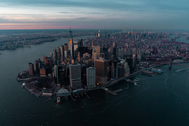 istock Lower Manhattan in New York City 1305459312