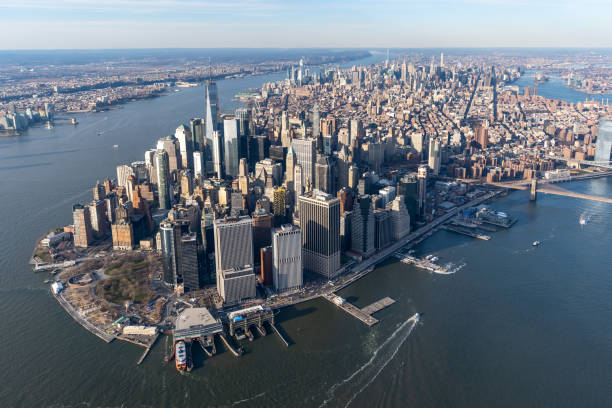 istock Lower Manhattan in New York City 1305459317