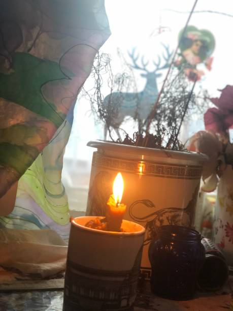istock Flame of candle 1305460684