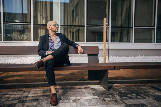 istock Modern fashionable gentleman 1305465437