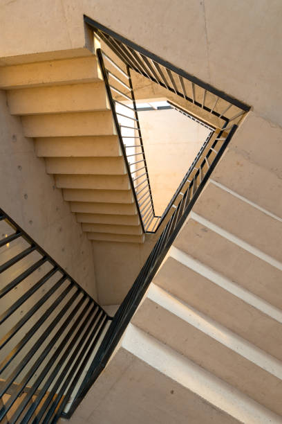 Staircase of a modern building