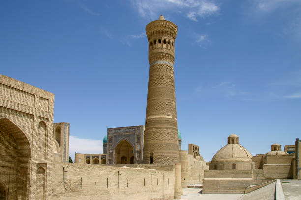 istock Kalan Minaret and Mir-i-Arab Madrasa in Bukhara 1305488970