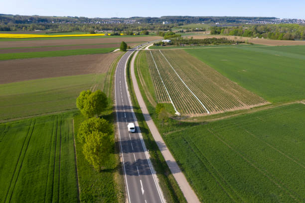 istock Delivery Van on the Road 1305491991