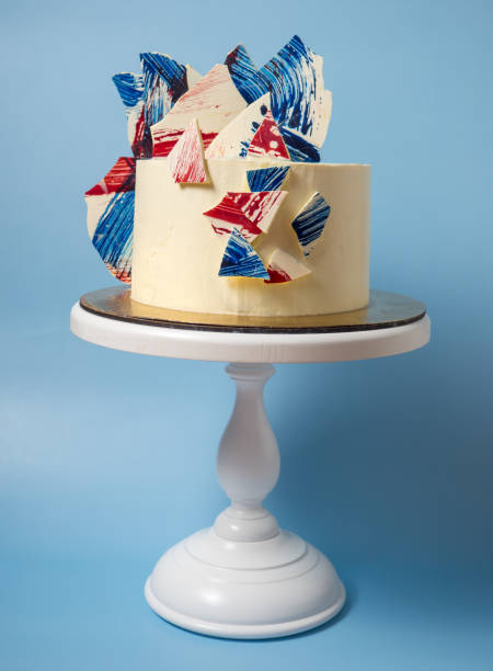 istock chocolate sails cake with white chocolate ganache 1305499297