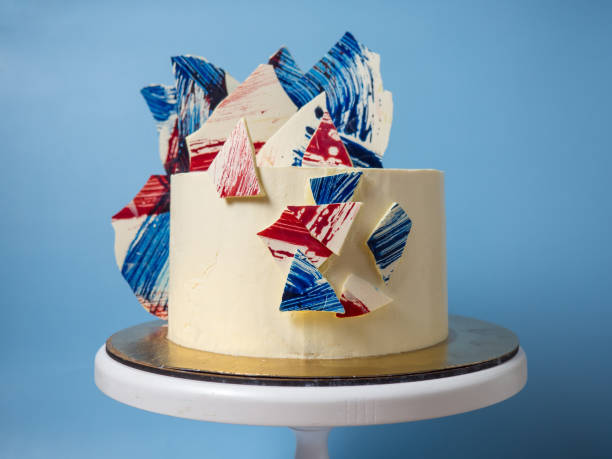 istock chocolate sails cake with white chocolate ganache 1305499298