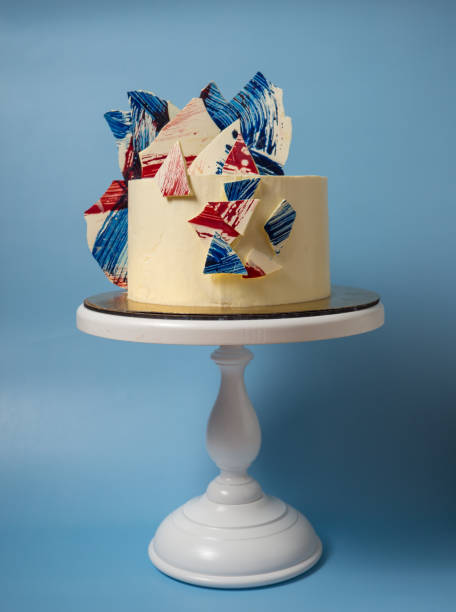 istock chocolate sails cake with white chocolate ganache 1305499316