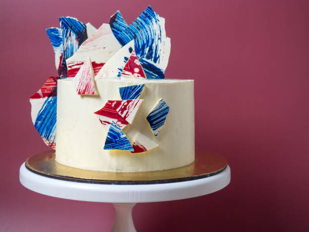 istock chocolate sails cake with white chocolate ganache 1305499317