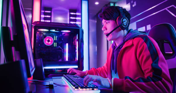 istock cyber sport gamer play game 1305503126