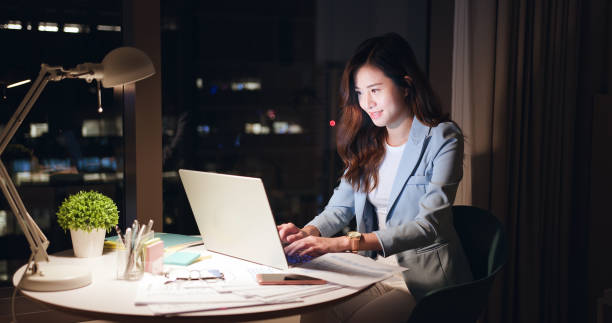 istock woman use laptop in office 1305503151