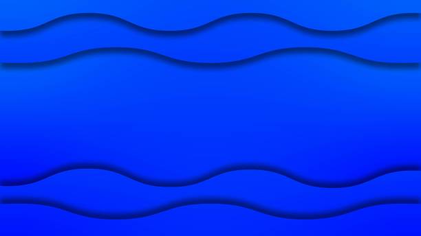 istock Abstract graphic background - color wall of different blue waves with shadow effects - space for your text 1305504225