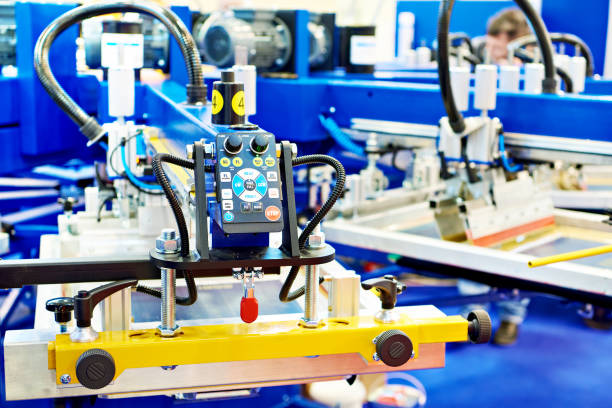 istock Set of equipment for printing on textiles 1305508649