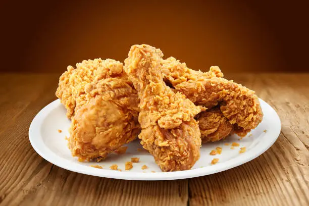 fried chicken with a cripsy texture