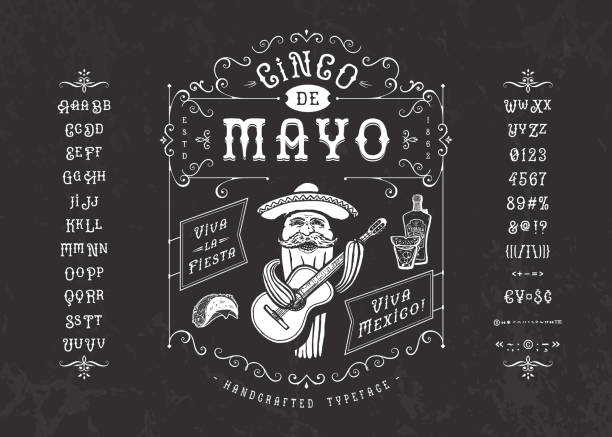 Cinco de mayo font