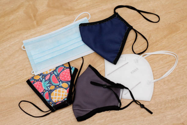 istock Set of face masks 1305520290